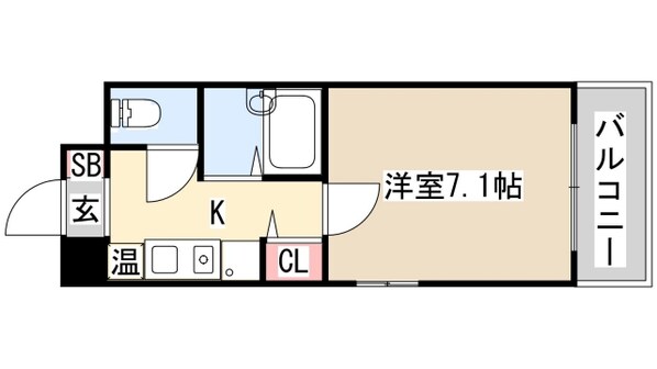 アコルデパルク下山手の物件間取画像